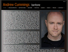 Tablet Screenshot of andrewcummings.com